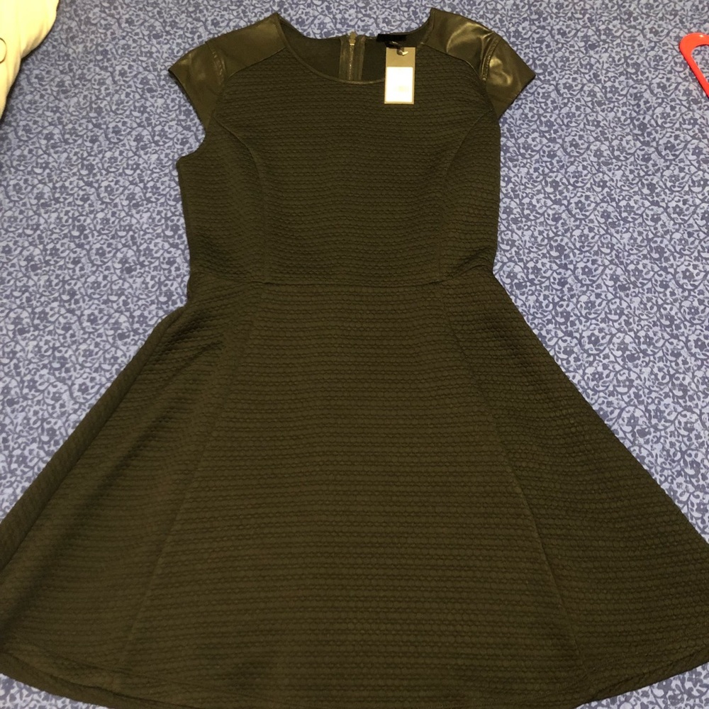 Mossimo Cap Sleeve Black Dress